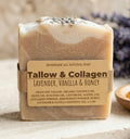 Tallow & Collagen Soap-                    Lavender, Vanilla & Honey