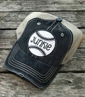 Baseball Junkie Pony Tail Cap