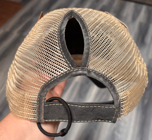 Baseball Junkie Pony Tail Cap